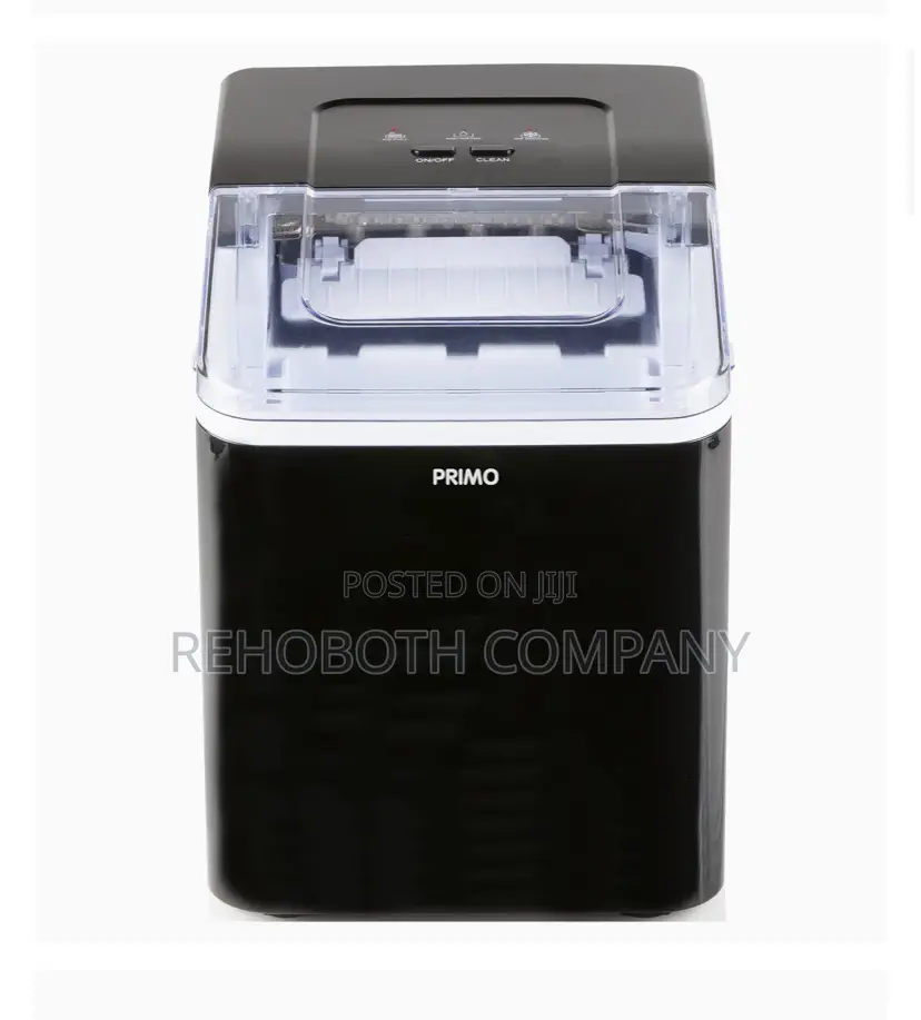 Primo Pr407ib Portable Ice Cube Maker - 12kg Per 24h