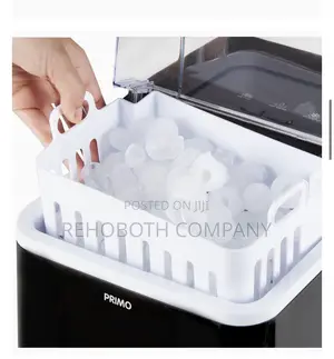 Primo Pr407ib Portable Ice Cube Maker - 12kg Per 24h