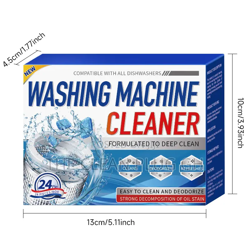 24 PCS Washing Machine Cleaner