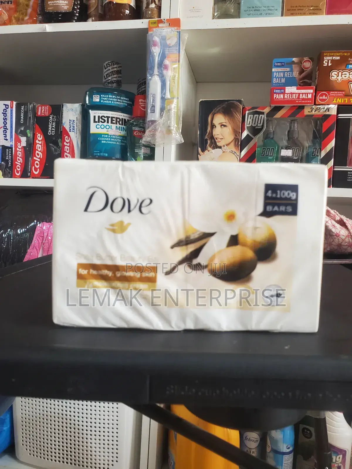 Dove Shea Butter Beauty Soap 4 Bars