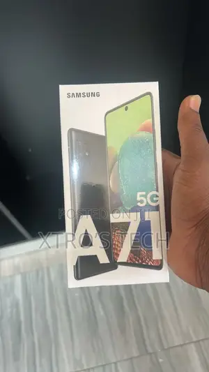 New Samsung Galaxy A71 5G 128 GB Black