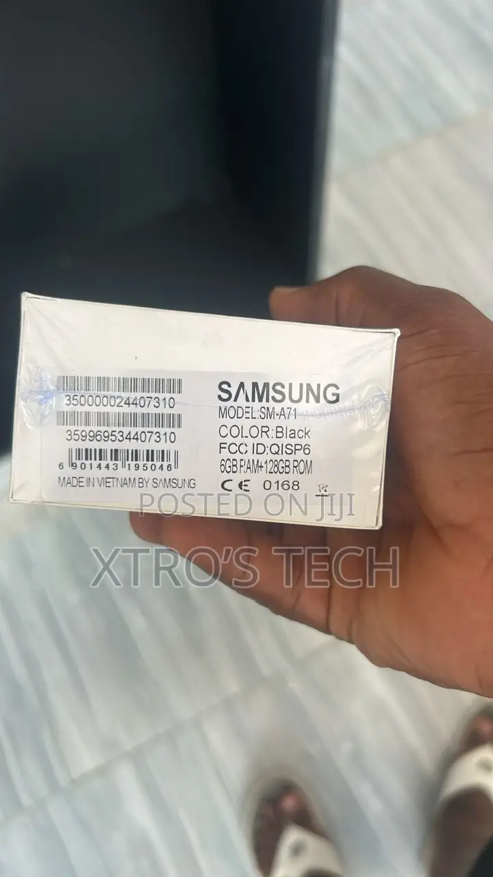 New Samsung Galaxy A71 5G 128 GB Black