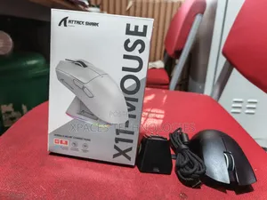 Attack Sharrk X11 - Mouse Wired+2.4g+Bt Connection With Charging Dock
