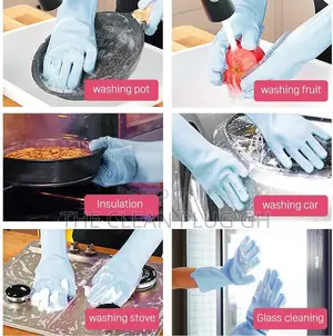 Multipurpose Silicone Dishwashing Gloves