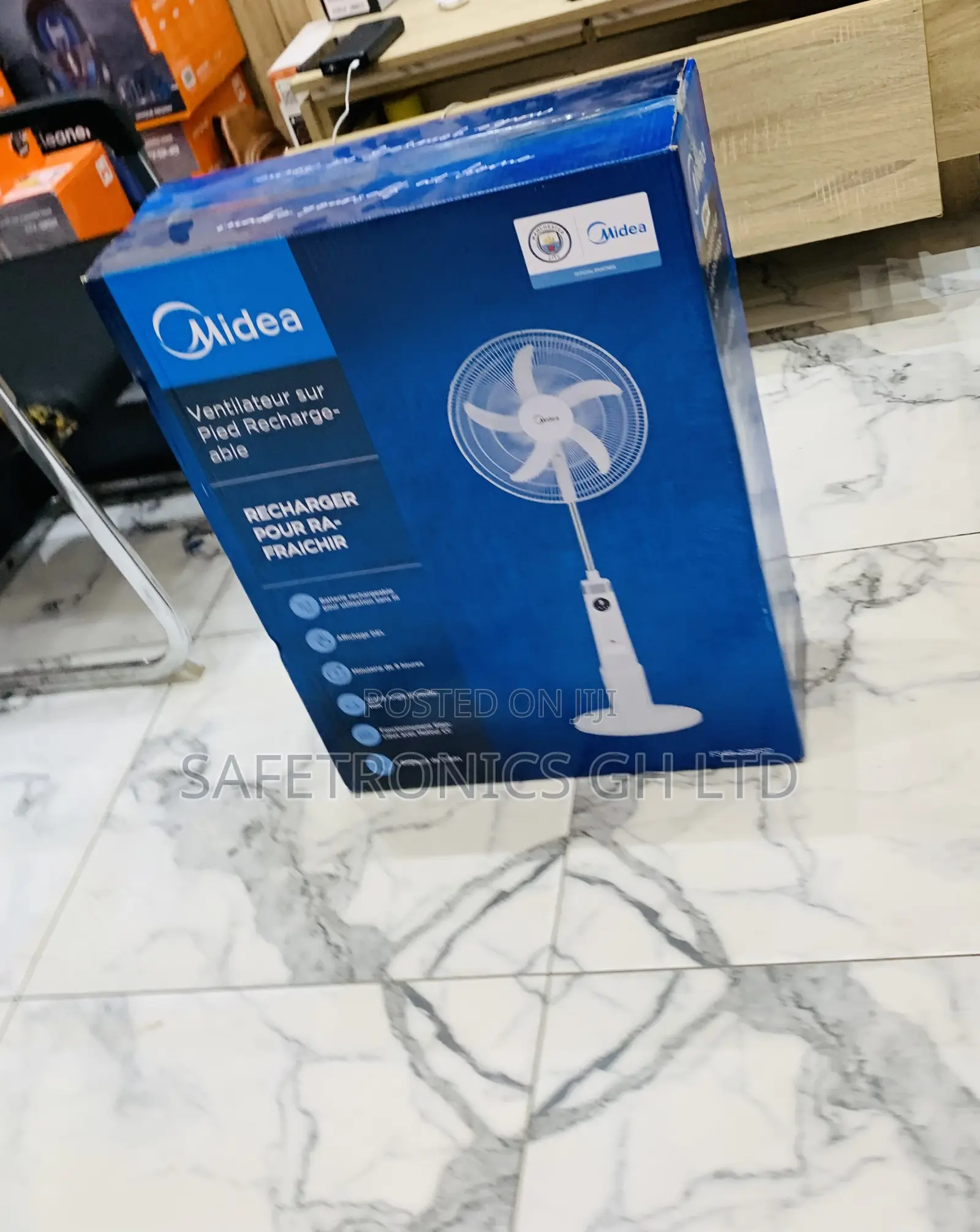 Order Premium Midea Fist Fan 18 Rechargeable Fan