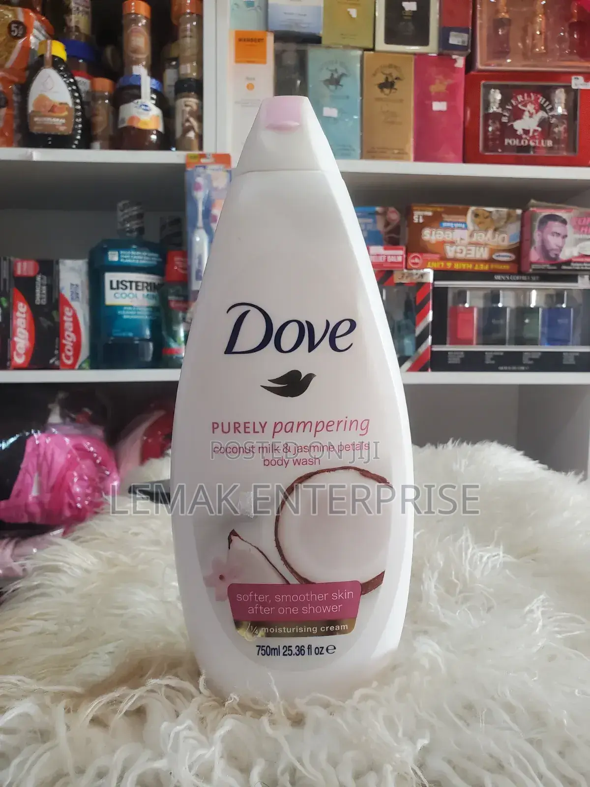 Dove Purely Pampering Body Wash 750ml