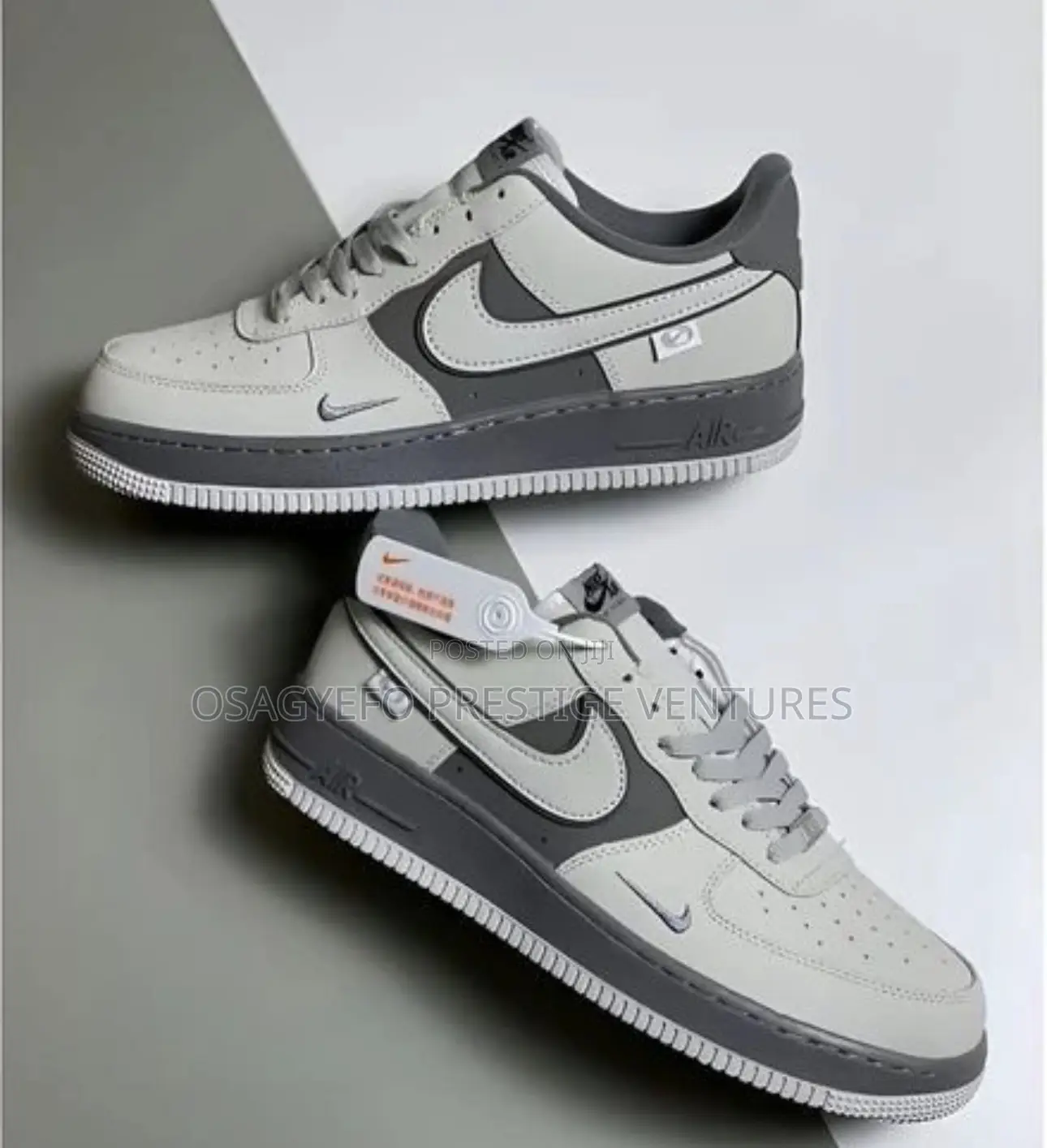 Premium Nike Air Force Luxe Ash/Black
