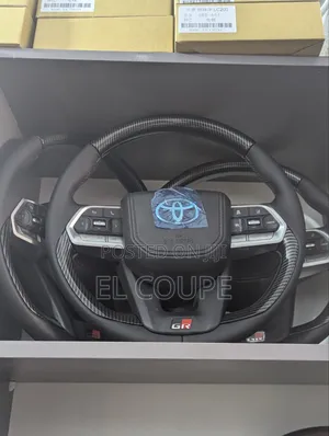 Land Cruiser Prado Carbon Fiber Steering Wheel 2020,2021,2022,2023