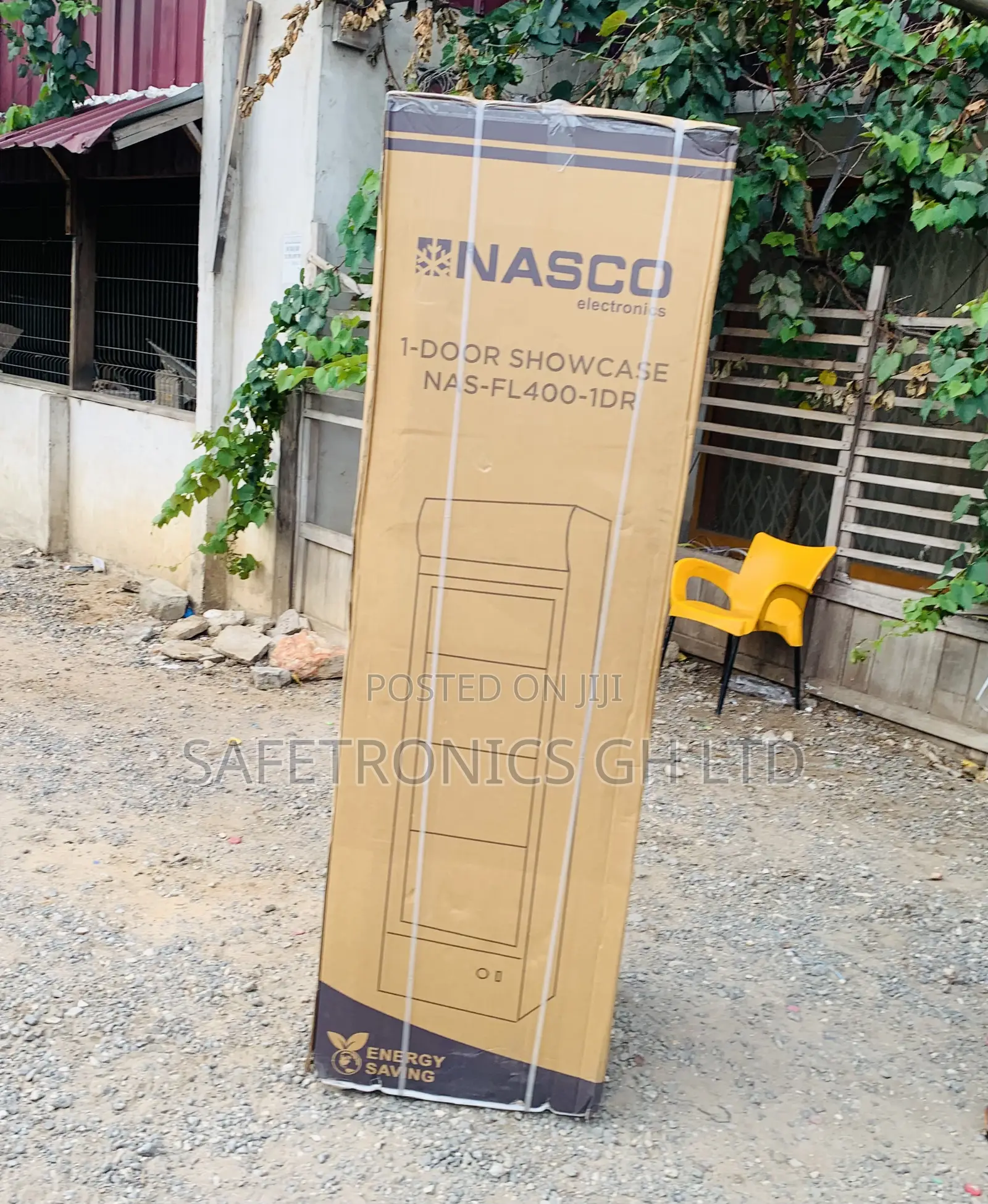 Unique Fast Nasco-358-LTRS-Display-Fridge-Nas-Nas-Fl400-1dr