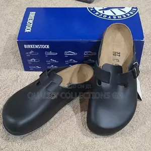 Boston Birkenstock Oiled Leather Black