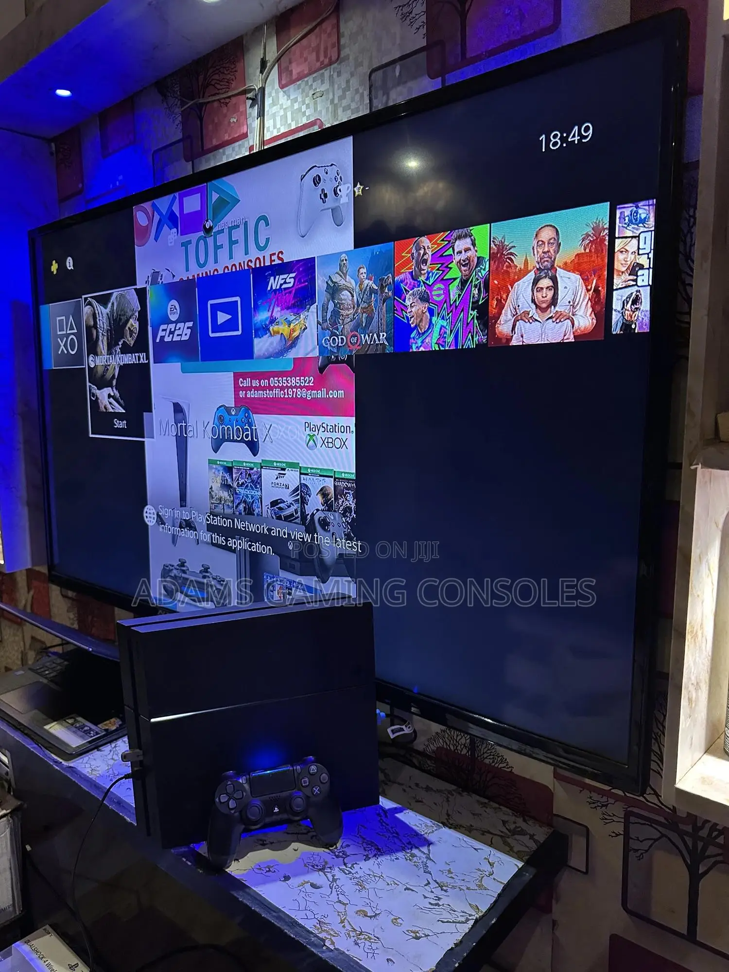 Ps4 Standard With 7good Games