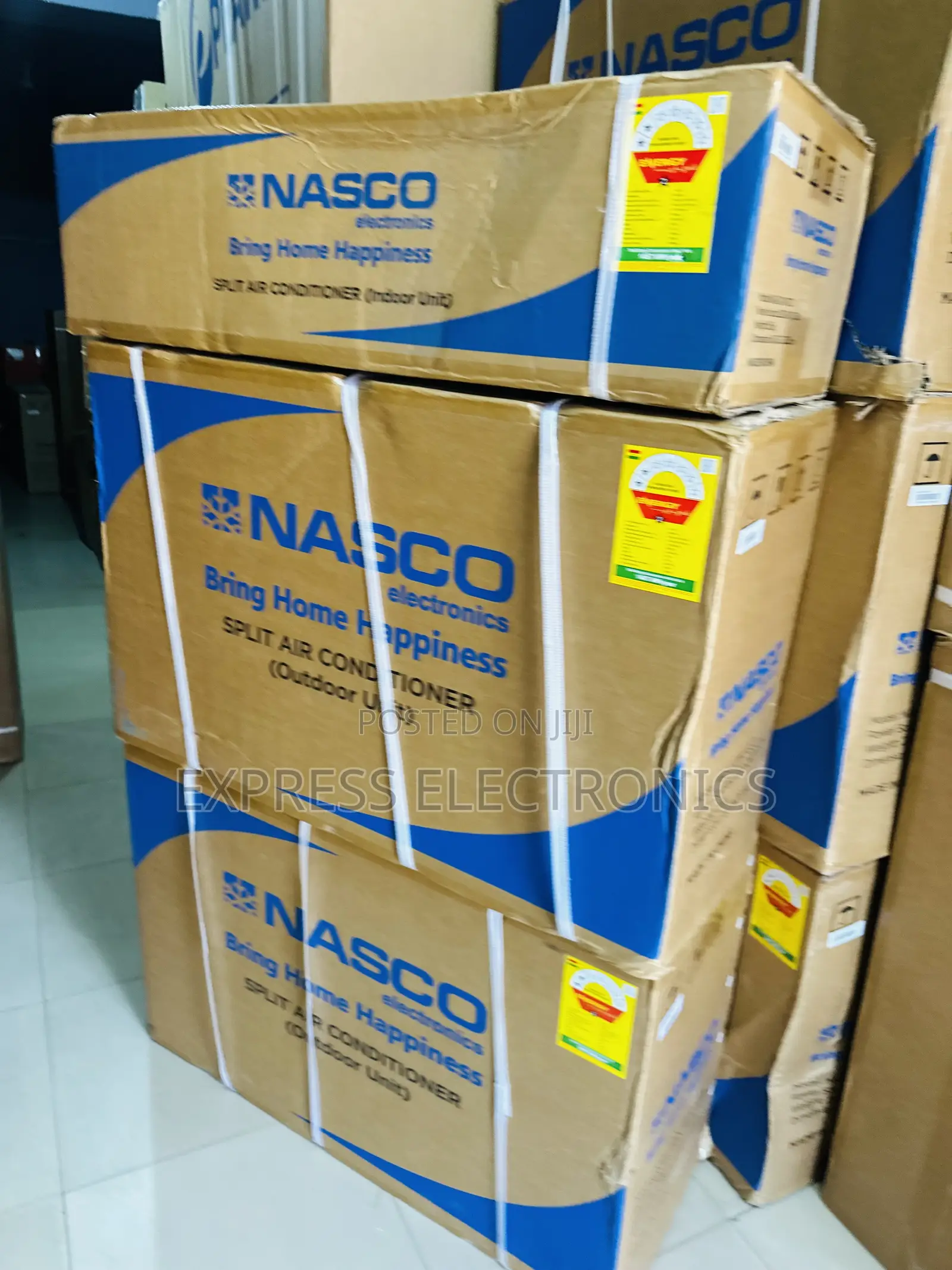 2.5hp Self Cleaning Dual Inverter Air Conditioner Nasco Split White
