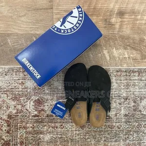 Boston Birkenstock Suede Soft Bed