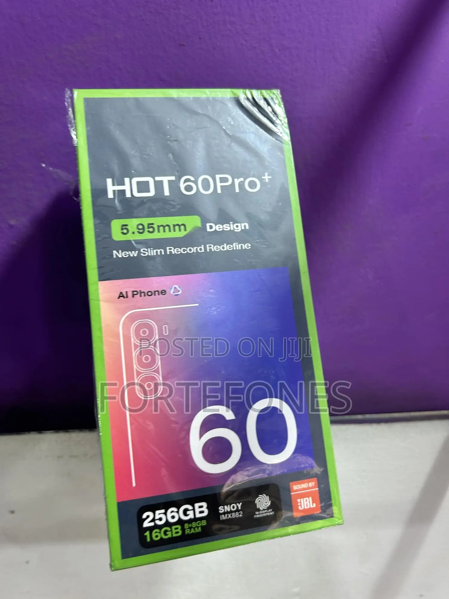 New Infinix Hot 60 Pro+ 128 GB Black