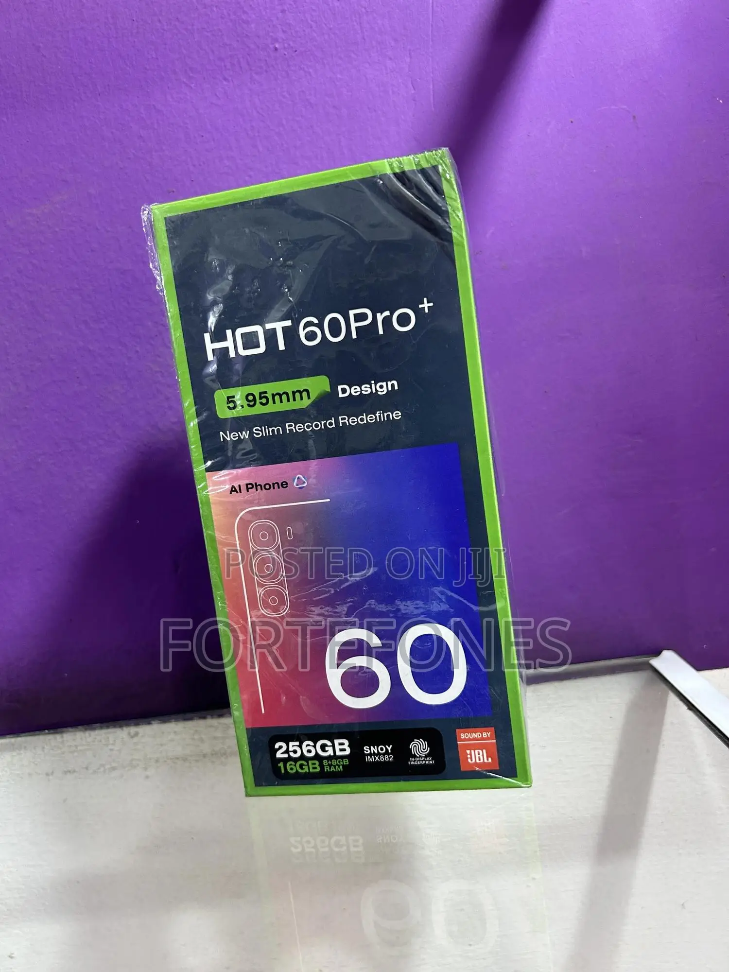 New Infinix Hot 60 Pro+ 128 GB Black