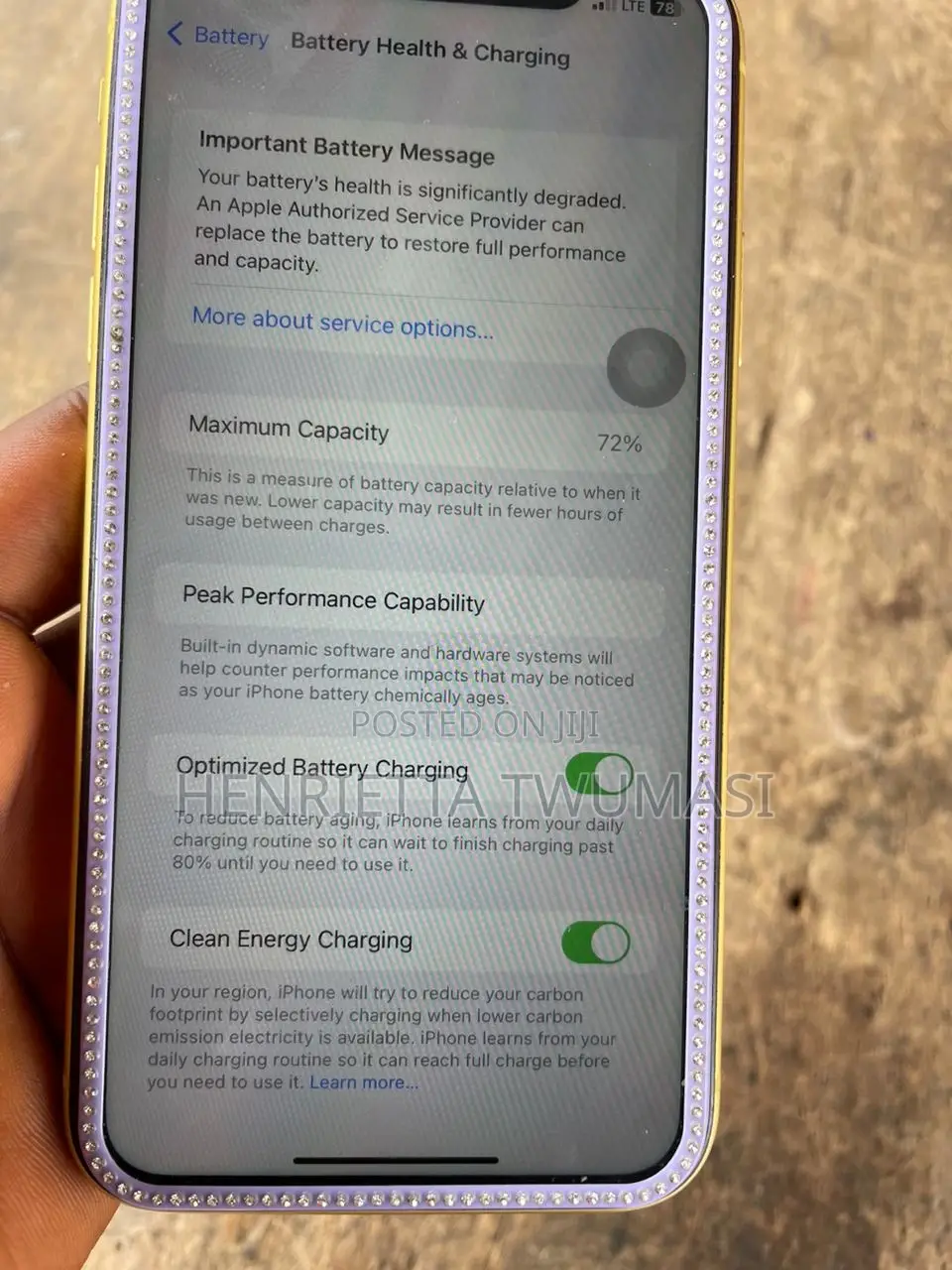 Apple iPhone 11 64 GB Yellow