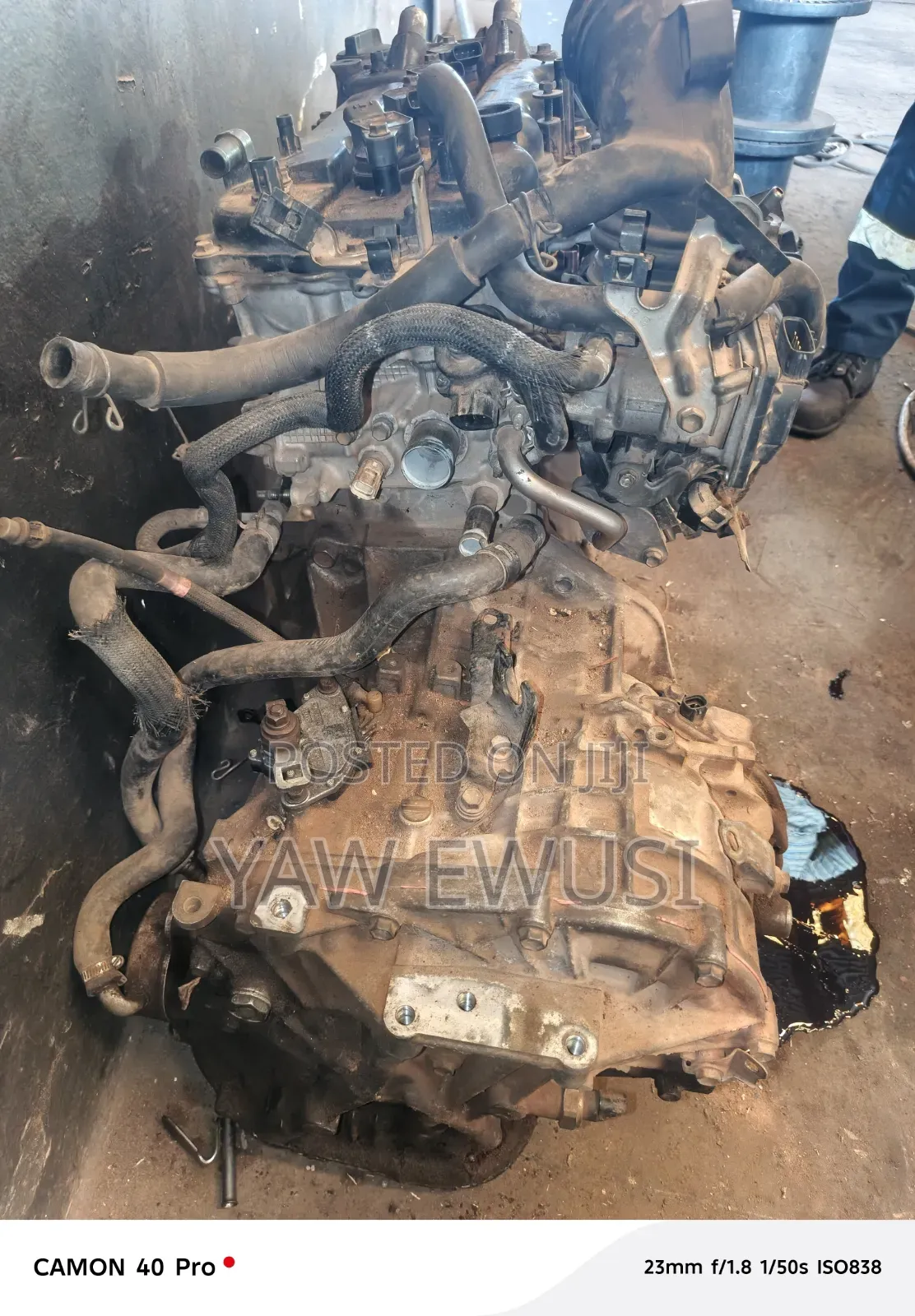 2012 Four Plugs Toyota Vitz Engine
