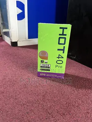 New Infinix Hot 40 Pro 256 GB Gray