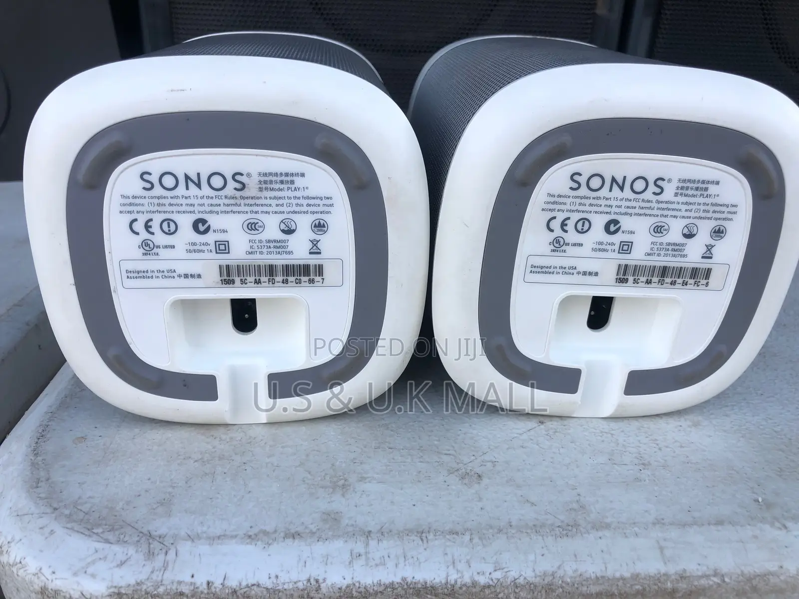 Preowned Sonos Play 1 Airplay Speaker From America for Sale