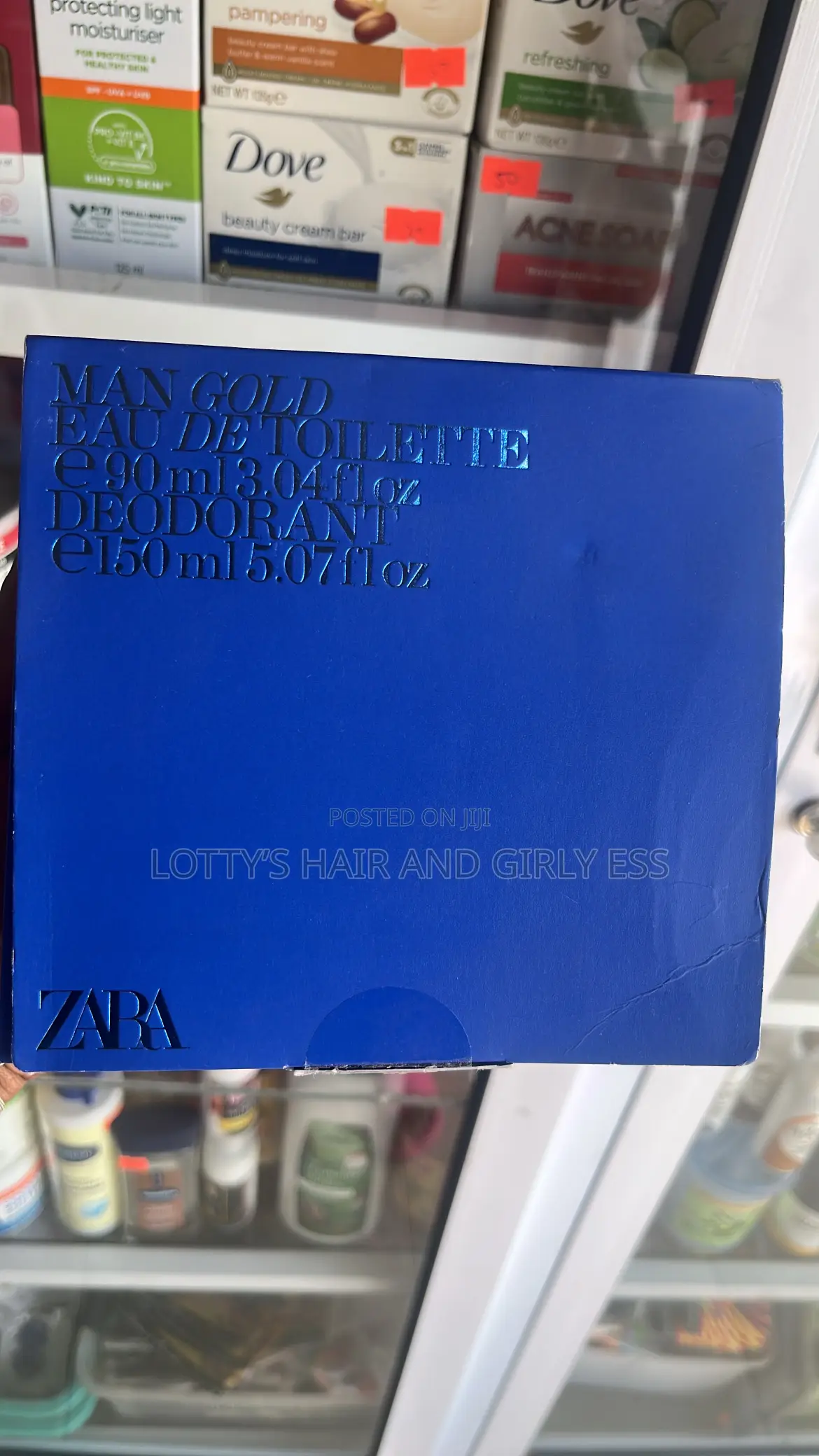Zara Man Gold Eau De Toilette Deodorant Set