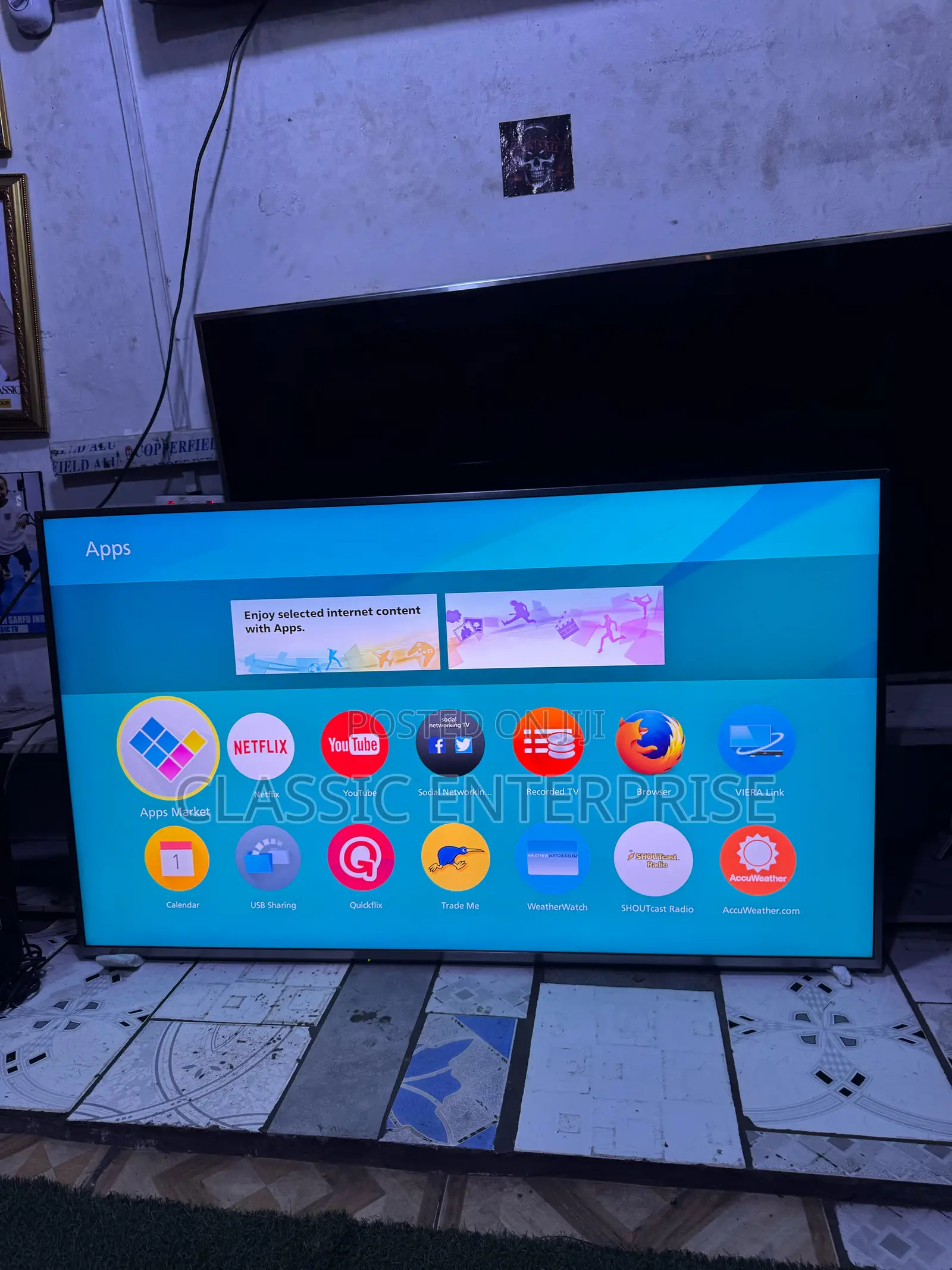 Panasonic 55 Inches Fire Os Digital Satellite Uk Version Tv