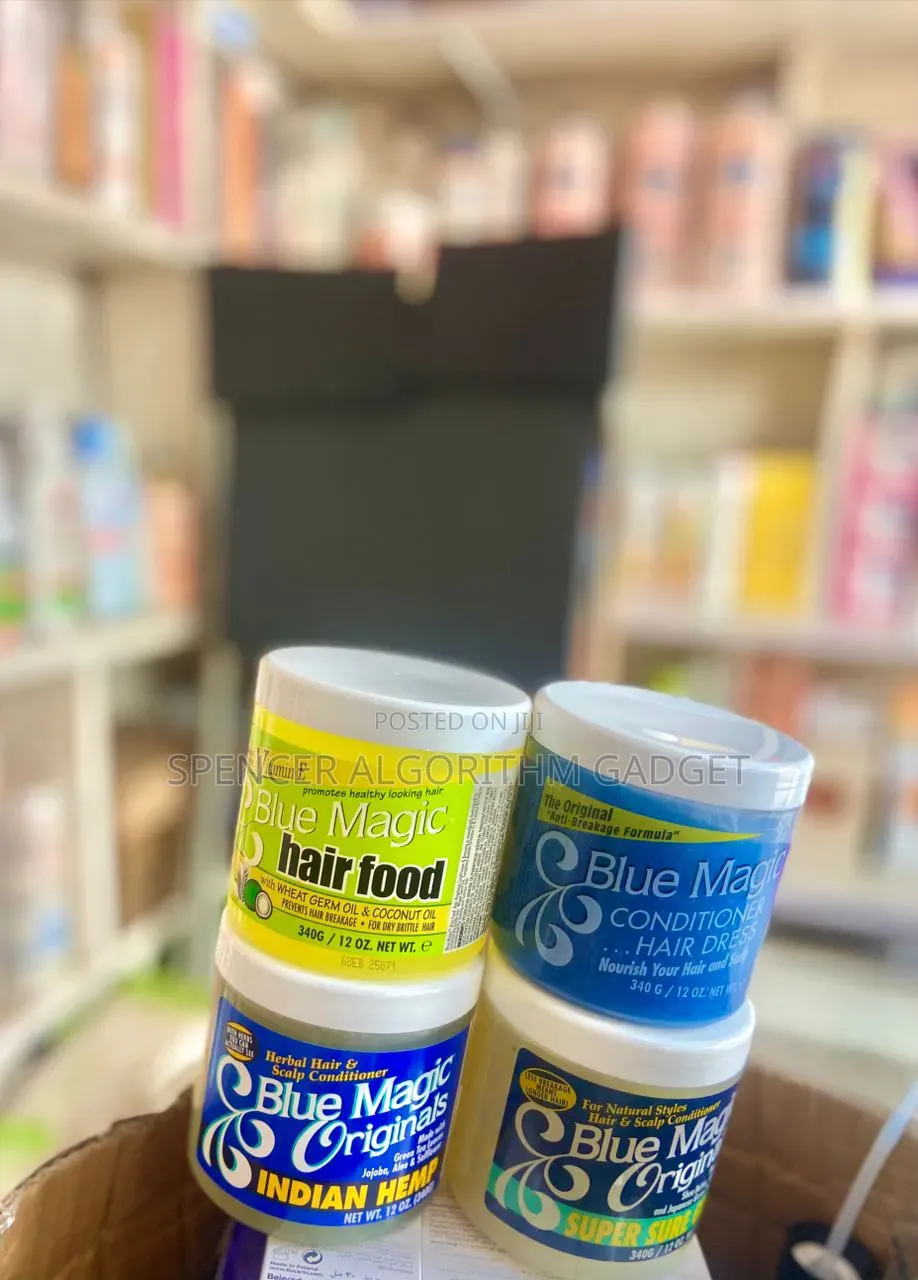 Blue Magic Indian Hemp/ Conditioner/ Hair Food/Hair Dressing Cream