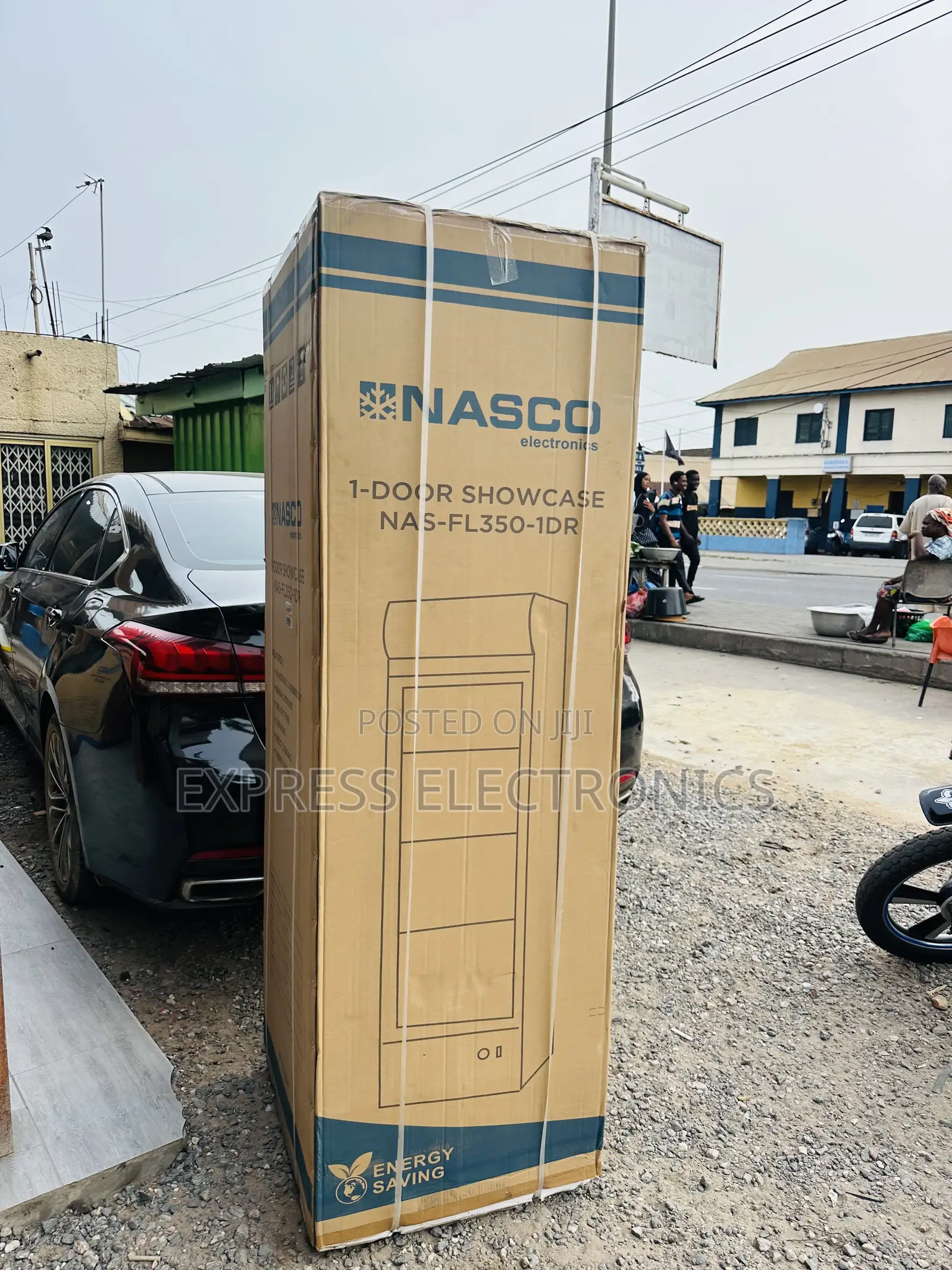 Shop Nas-Fl350-1dr-1 Display Fridge Nasco