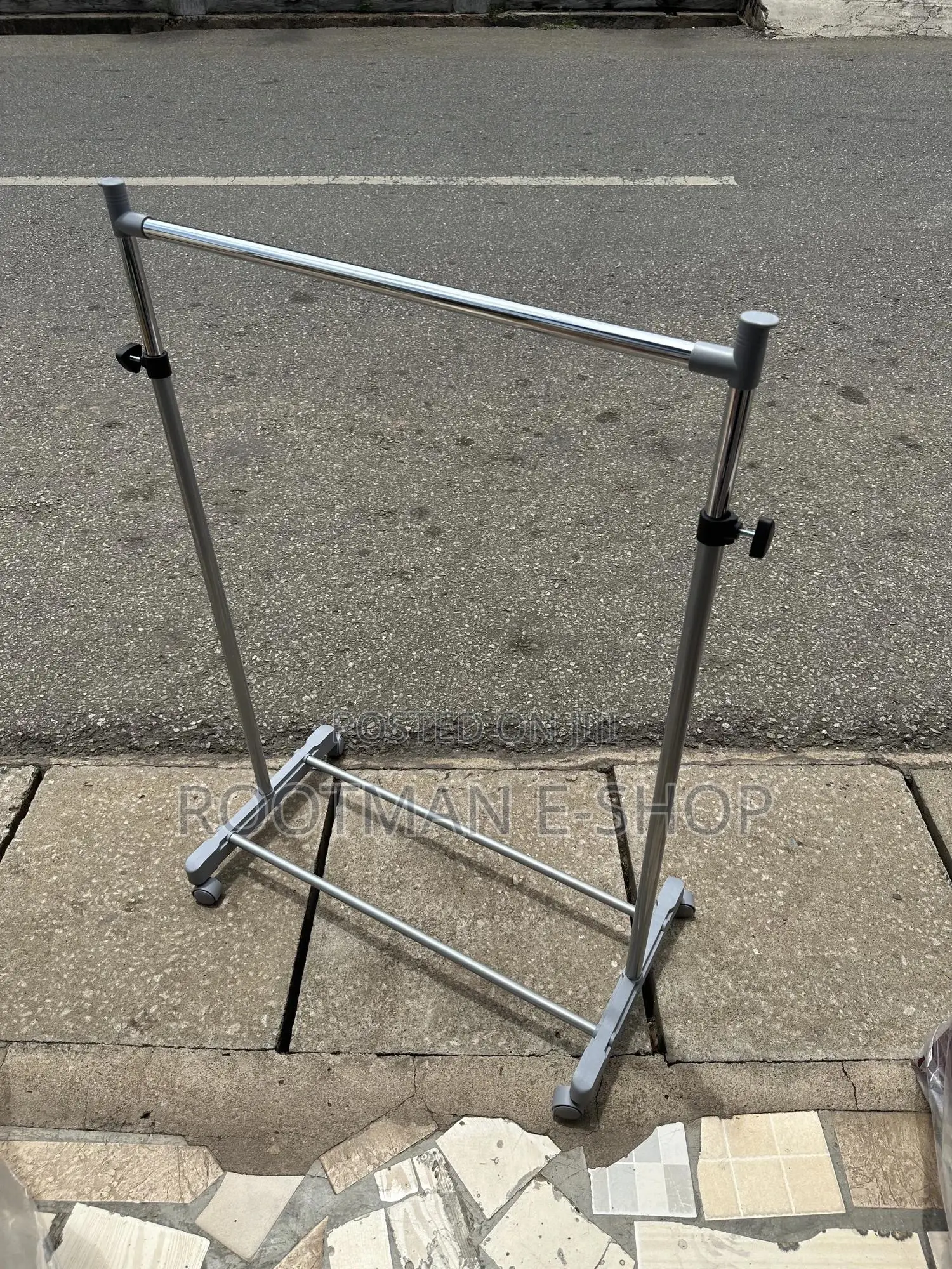 Light Wardrobe Rail, Coat Stand, Clothes Rack Wardrobe Adjustable