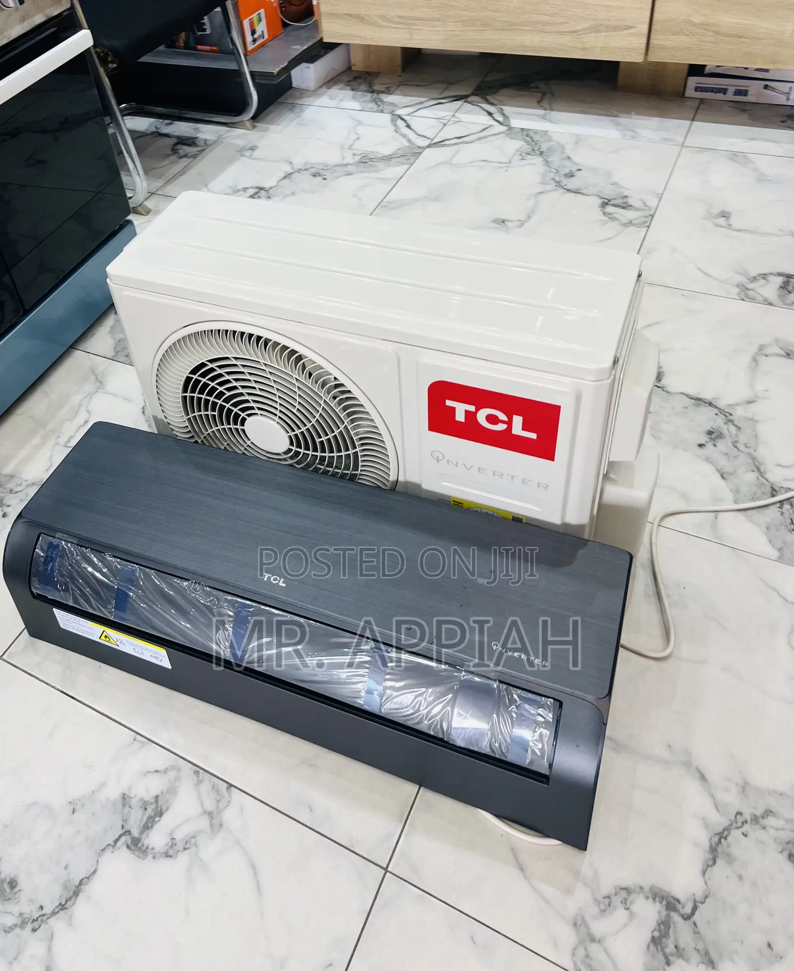 Lovely Design TCL 1.5hp R410 Split Inverter Ac(Black) 