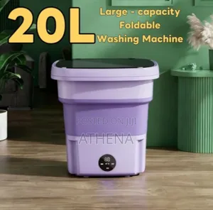 20 Litres Mini Washing Machine Purple Colour