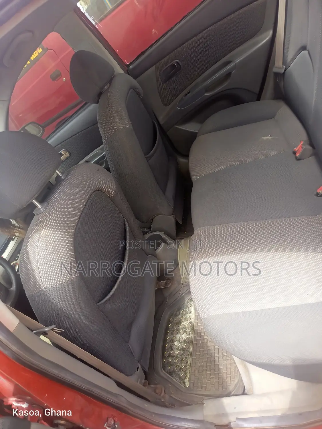 Kia Rio 2008 Red