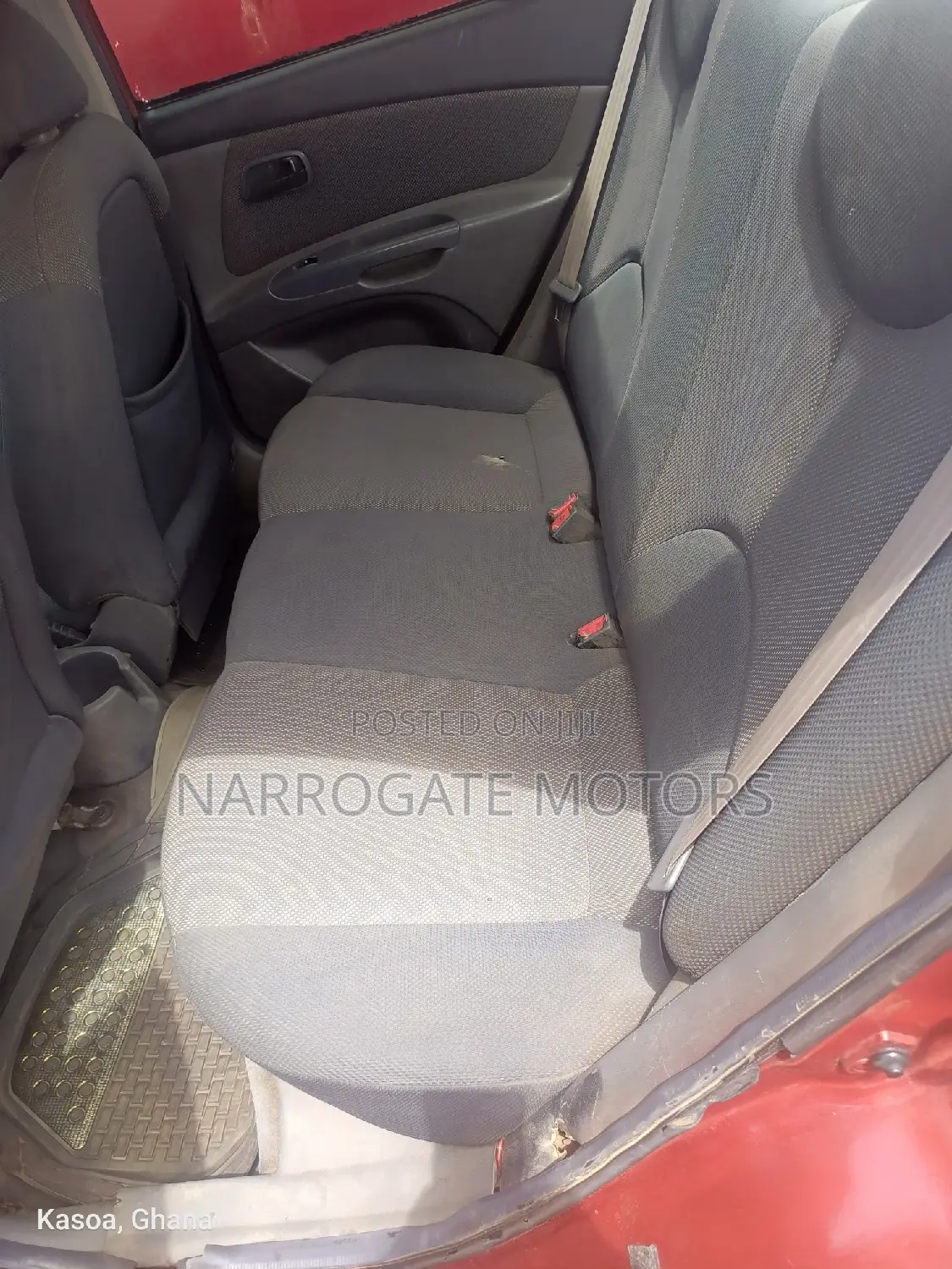 Kia Rio 2008 Red