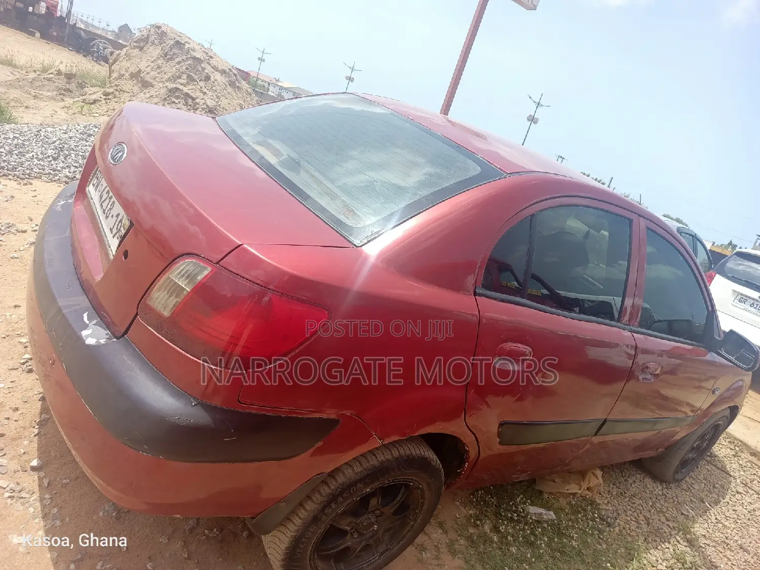 Kia Rio 2008 Red