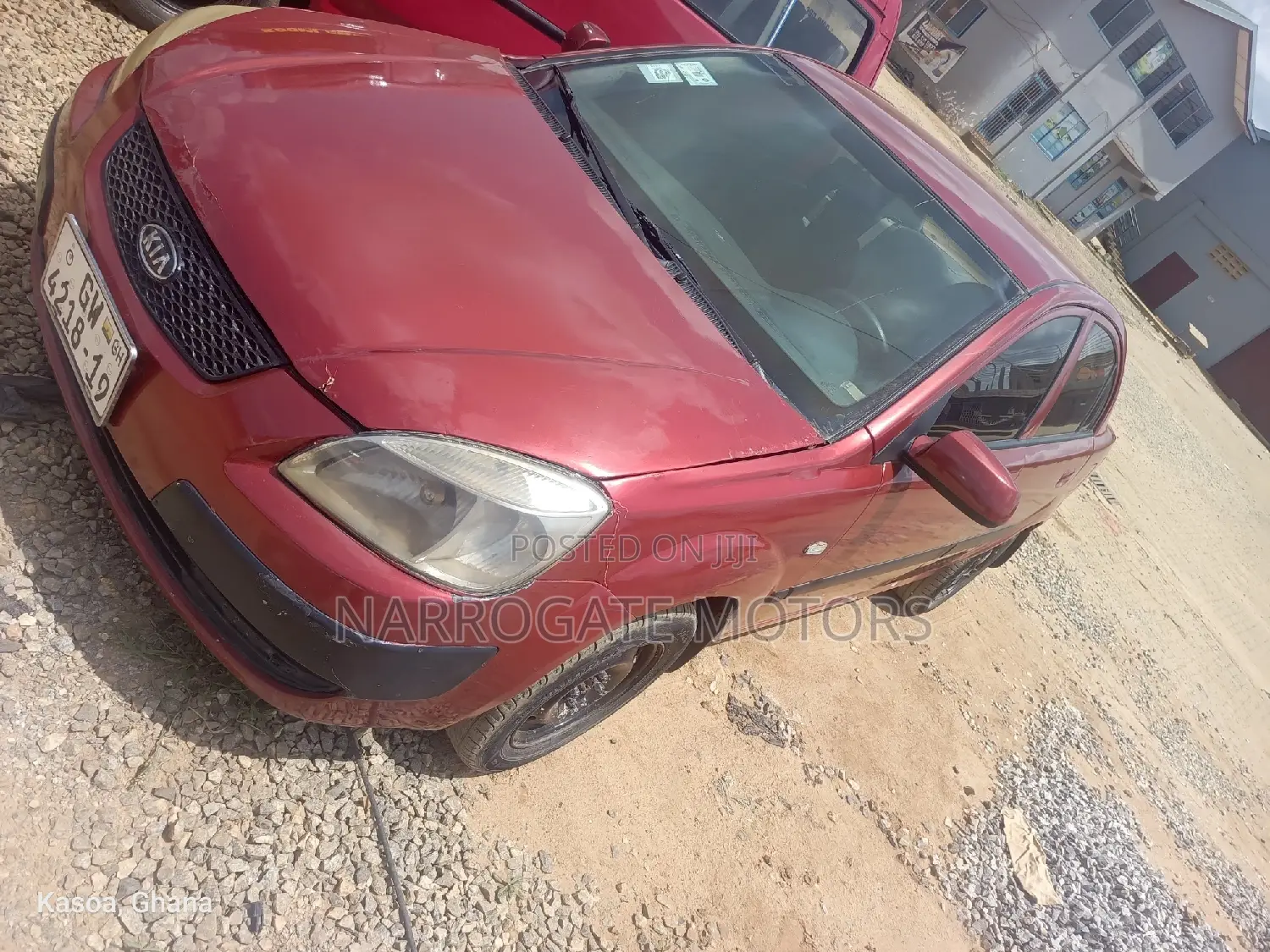 Kia Rio 2008 Red