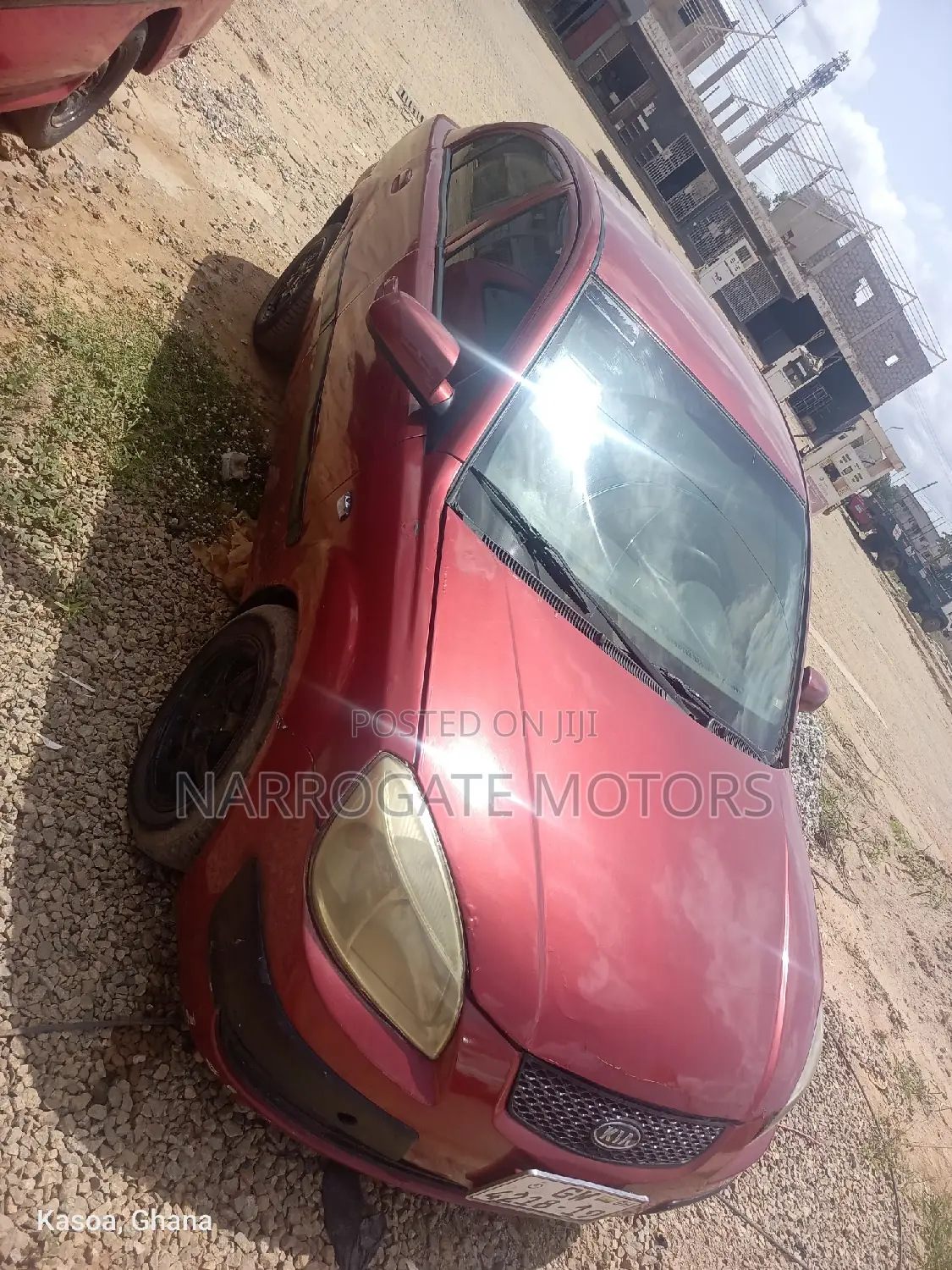 Kia Rio 2008 Red