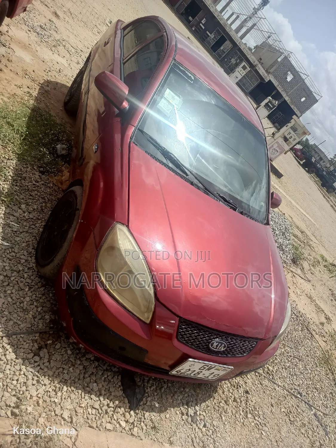 Kia Rio 2008 Red
