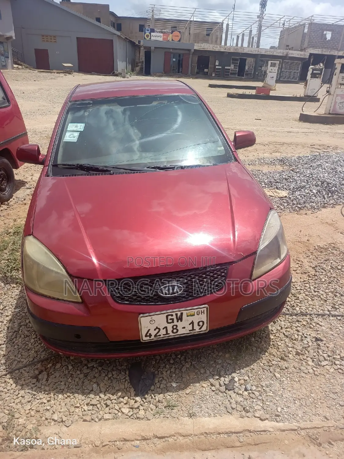 Kia Rio 2008 Red