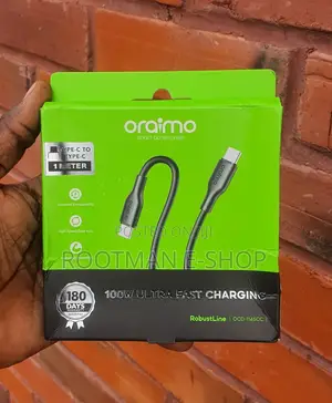 Oraimo 100w Usb-C Fast Charging Cable