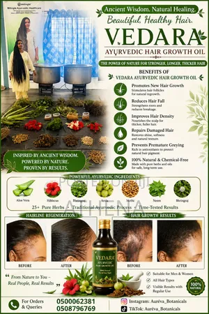 Vedara Ayurvedic Hair Growth Products