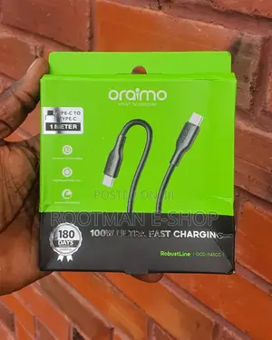 Oraimo Robustline Usb-C to Usb-C Cable 100watts