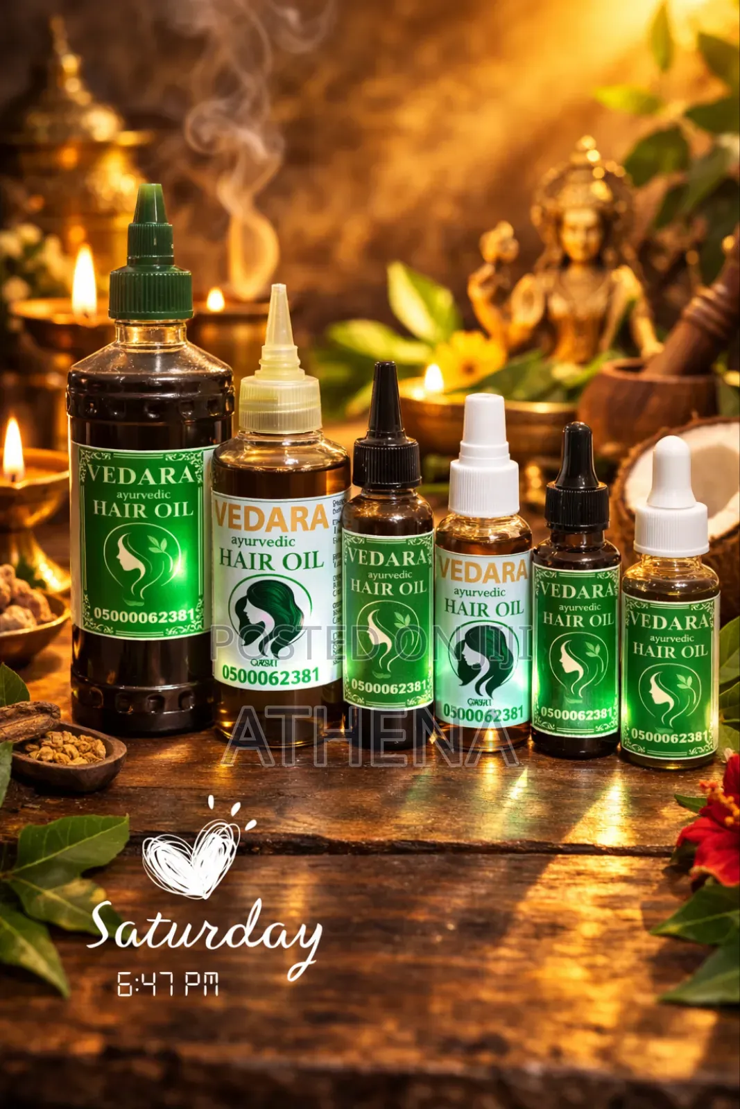 Vedara Ayurvedic Hair Growth Products