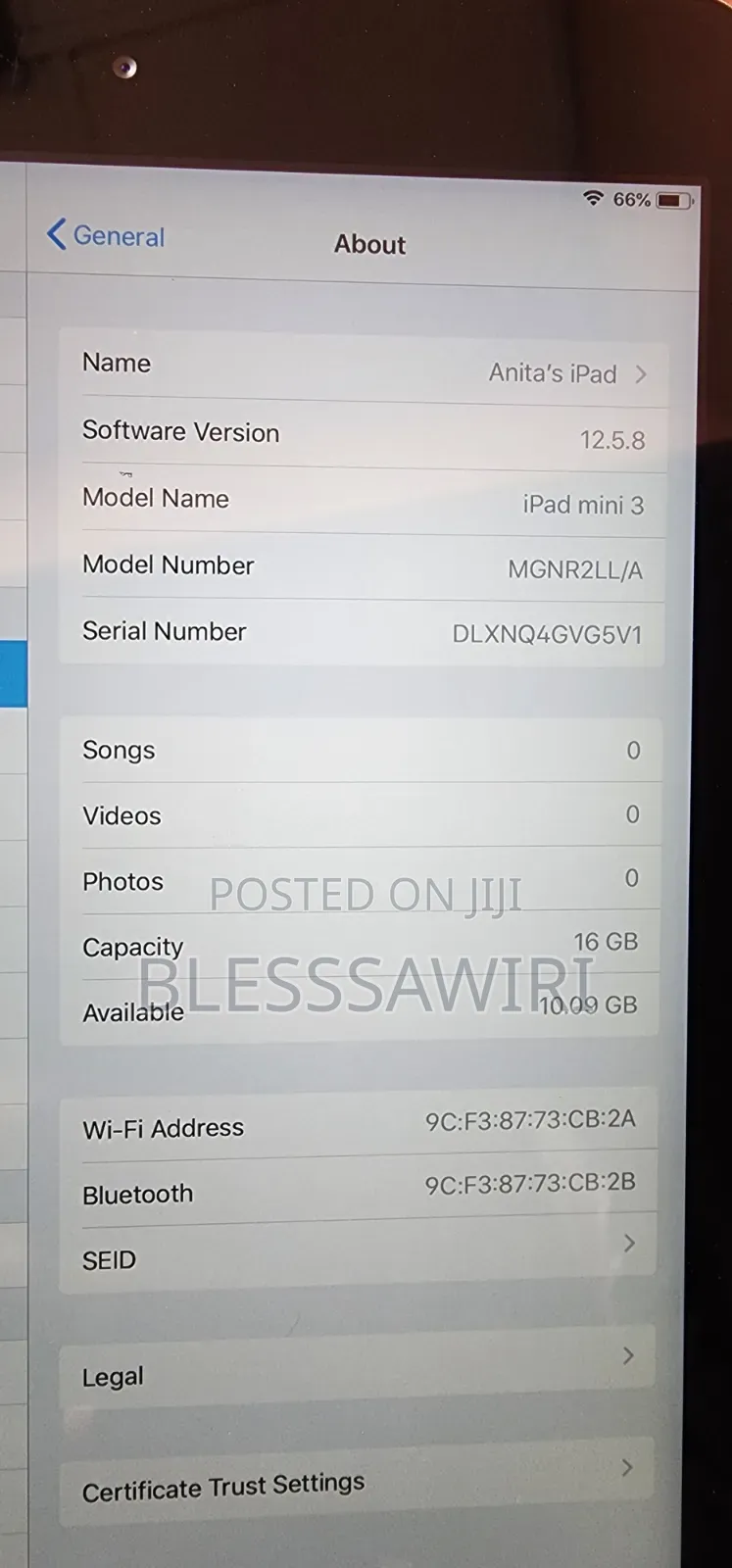 Apple iPad mini 3 16 GB Gray