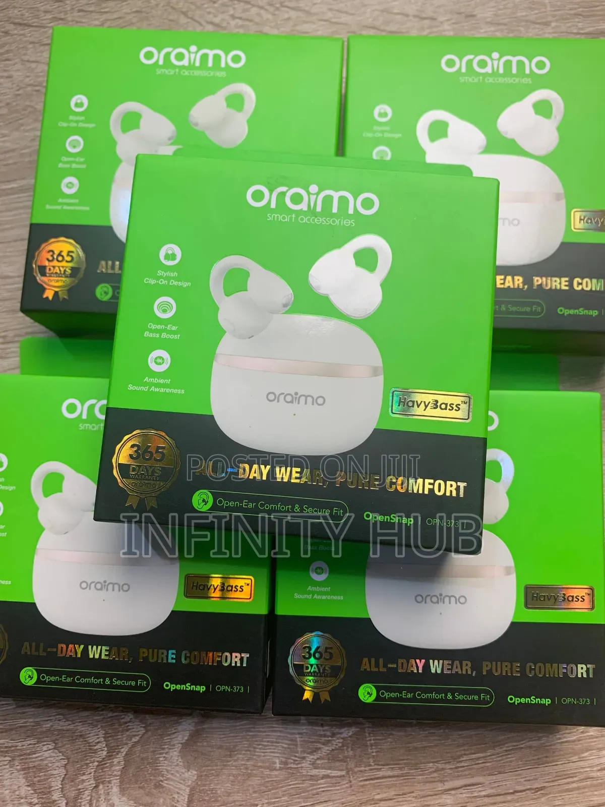 Oraimo Open Ear Comfort Secure Fit