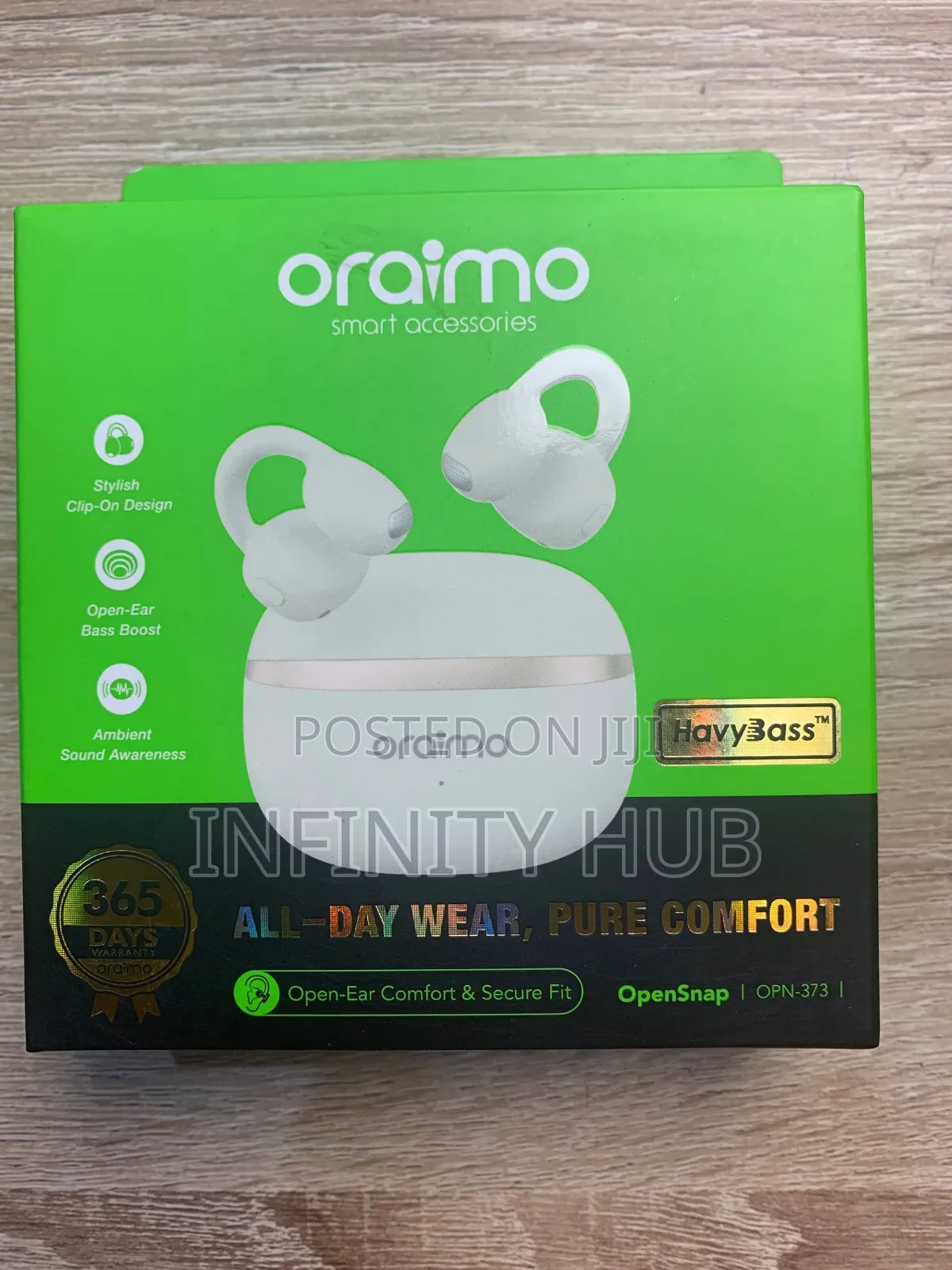 Oraimo Open Ear Comfort Secure Fit