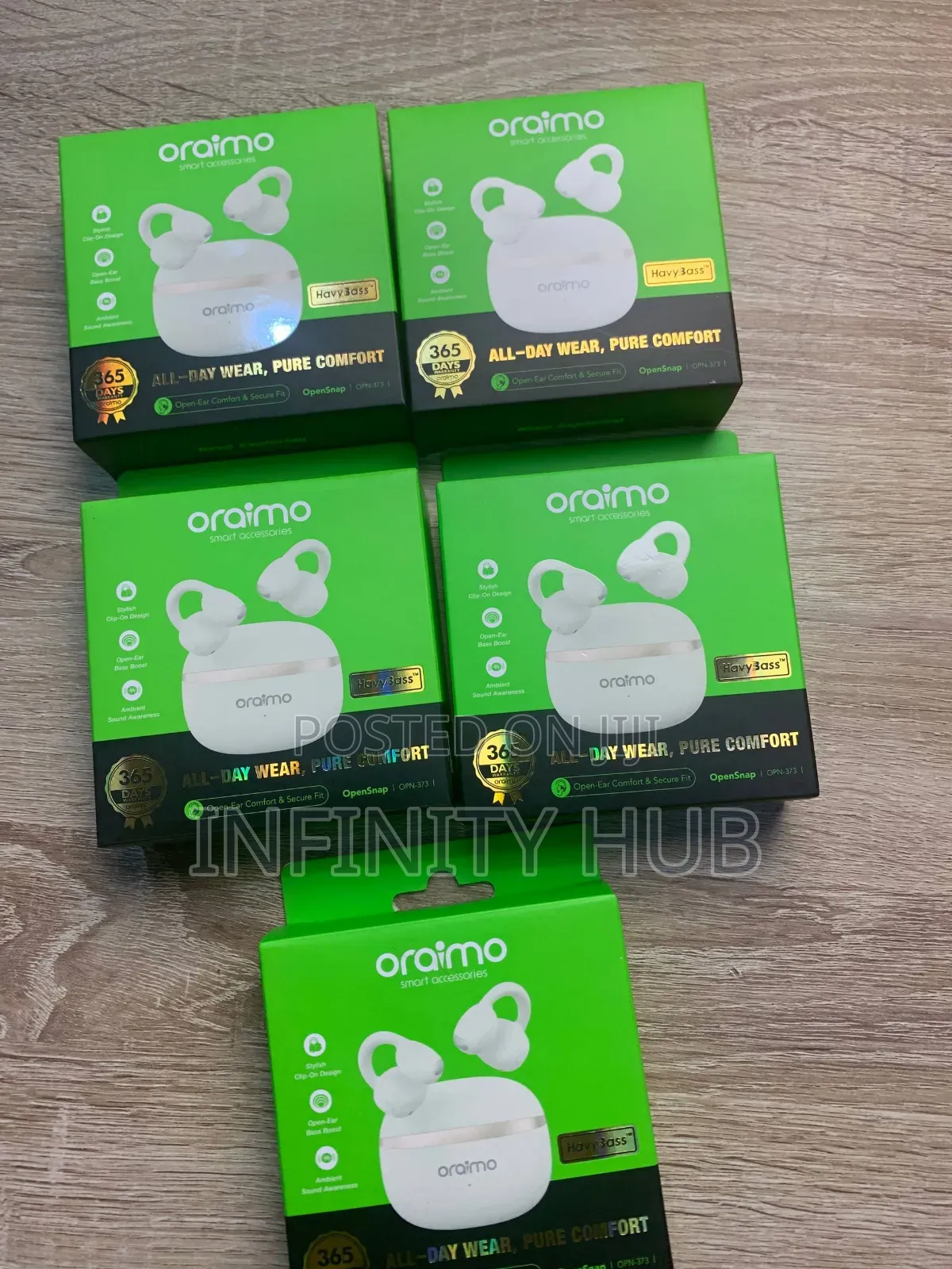 Oraimo Open Ear Comfort Secure Fit