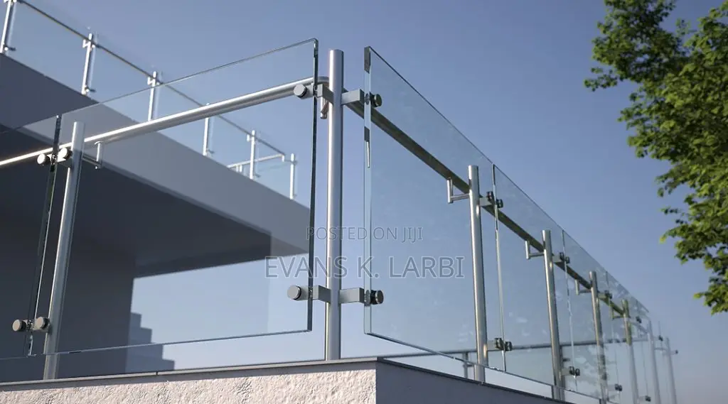 Rocky Stainless Steel And Glass Balustrade