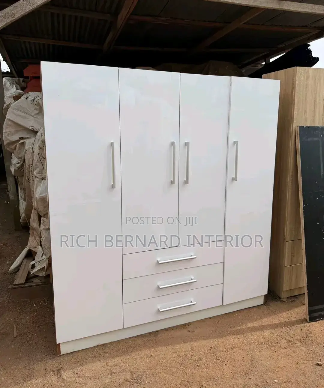 3in1 Foreign Laminated Wardrobe