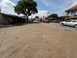 Roadside Double Plot for Sale at Suame Magazine to Old Tafo New Road