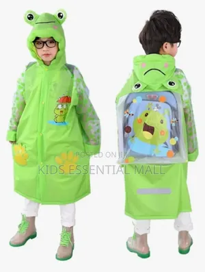 KCDS PVC Raincoat With Cartoon