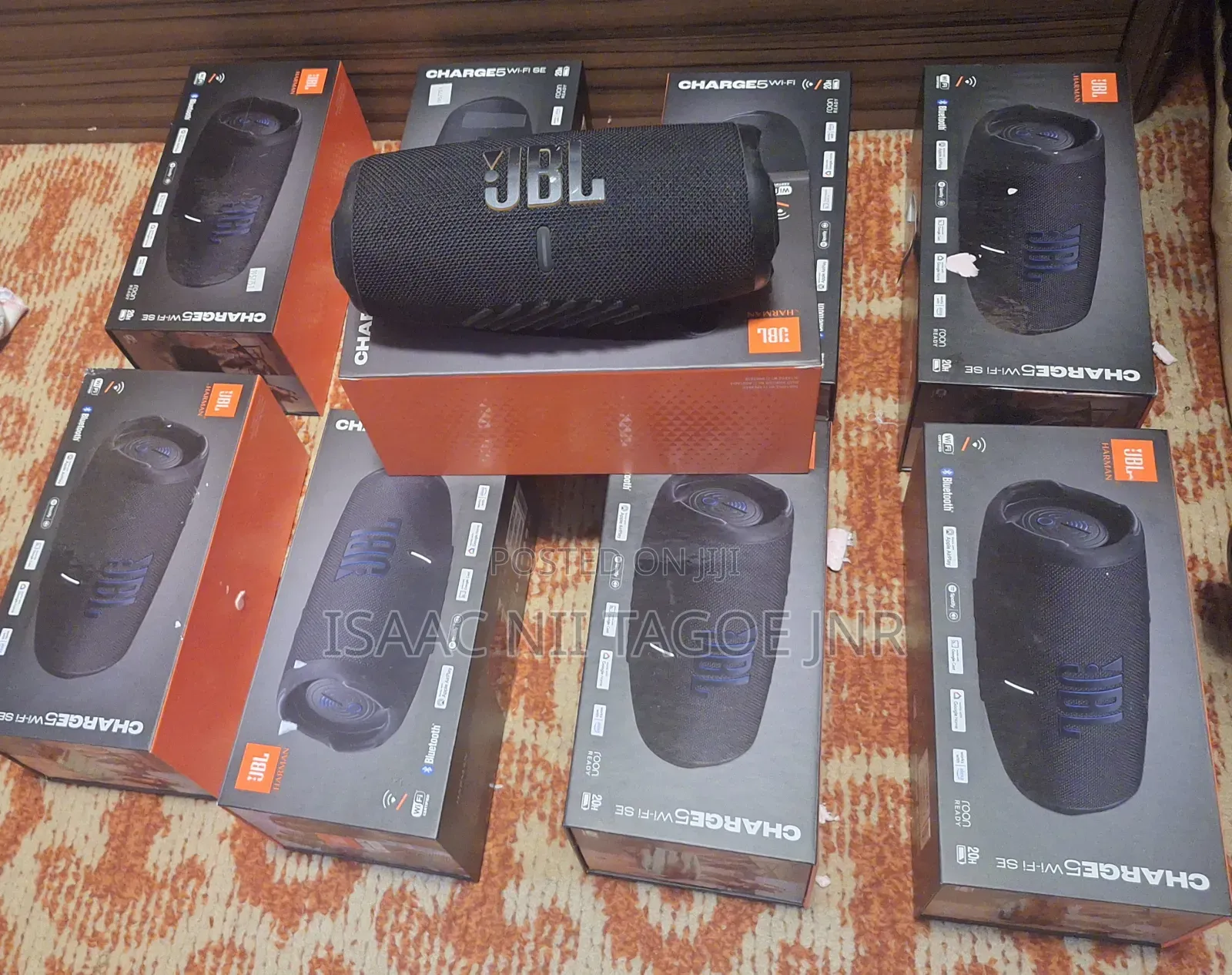 JBL Charge 5 Bluetooth Speaker.